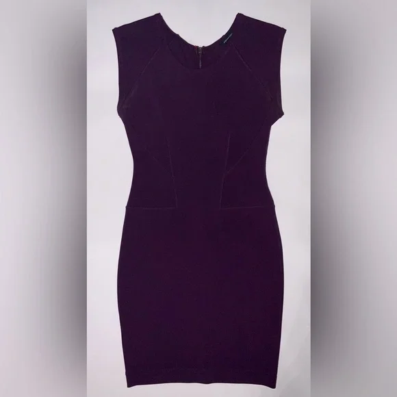 french connection purple lace dress NWT French Connection Womens Purple LACE OVERLAY Short Sleeve Shift Dress  Size 0